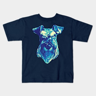 "Don't Mess With Me" Schnauzertude Kids T-Shirt